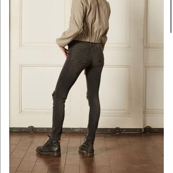 NWT boyish Zachary high rise skinny in touch of evil - Picture 2 of 5